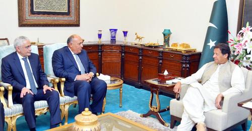 FM delivers message from Sisi to Pakistani PM 2 - Egyptian Gazette FM delivers message from Sisi to Pakistani PM 1 - Egyptian Gazette