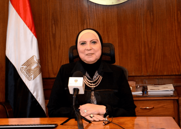 Egypt's Minister of Trade and Industry Nivine Gamea
