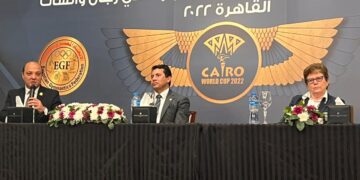 Egypt's Sports minister inaugurates Artistic Gymnastics World Cup 1 - Egyptian Gazette Egypt’s Sports minister inaugurates Artistic Gymnastics World Cup