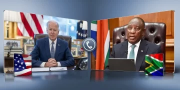 US, S. African presidents discuss boosting bilateral partnership