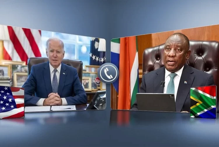 US, S. African presidents discuss boosting bilateral partnership 1 - Egyptian Gazette