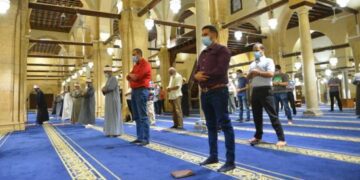 Awqaf min. lauds worshipers’ adherence to health precautions at mosques in Ramadan