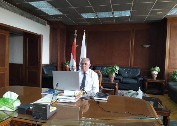 Irrigation min. discusses efficient use of water resources 1 - Egyptian Gazette Egypt's Water Resources and Irrigation Minister Mohamed Abdel Aati.