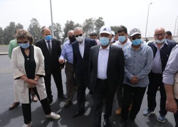 Transport min. inspects Benha-Damietta axis