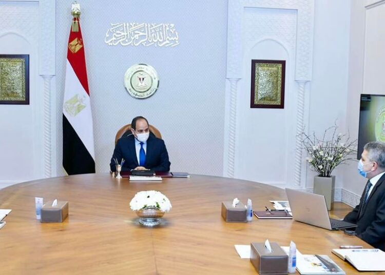 Sisi directs to continue development of Suez Canal Authority facilities 2 - Egyptian Gazette Sisi directs to continue development of Suez Canal Authority facilities 1 - Egyptian Gazette