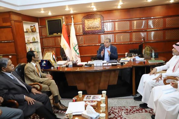 Manpower min., Saudi consul discuss means to boost co-operation during hajj season 2 - Egyptian Gazette Manpower min., Saudi consul discuss means to boost co-operation during hajj season 1 - Egyptian Gazette