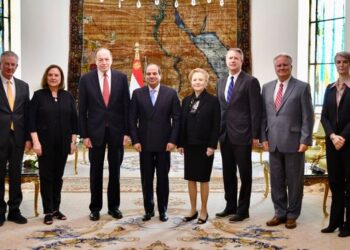 Sisi probes Palestinian-Israeli conflict with US Congressional delegation