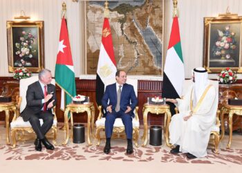 Update: Sisi reaffirms keenness to boost co-operation with Jordan, UAE
