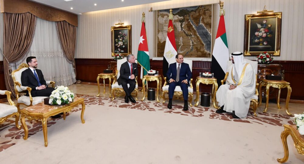 Update: Sisi reaffirms keenness to boost co-operation with Jordan, UAE 3 - Egyptian Gazette