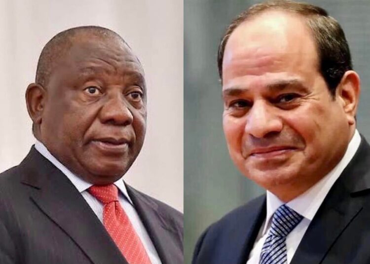 Sisi offers sincerest condolences to S. African president over flood victims 2 - Egyptian Gazette Sisi offers sincerest condolences to S. African president over flood victims 1 - Egyptian Gazette