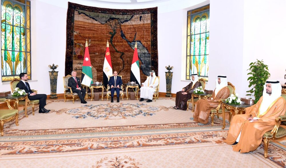 Update: Sisi reaffirms keenness to boost co-operation with Jordan, UAE 7 - Egyptian Gazette
