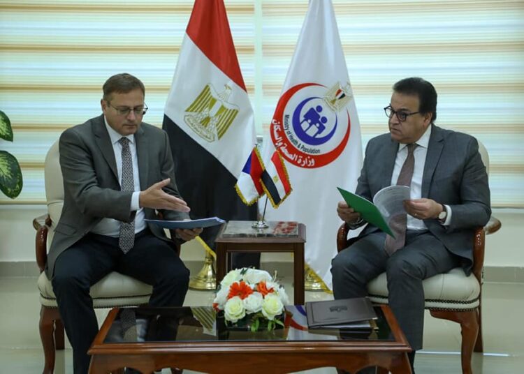 Egypt's Higher education min, Czech amb. discuss boosting bilateral co-operation 2 - Egyptian Gazette Egypt's Higher education min, Czech amb. discuss boosting bilateral co-operation 1 - Egyptian Gazette