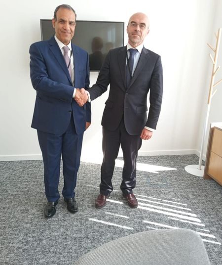 Egypt's amb. in Brussels meets EP members 1 - Egyptian Gazette