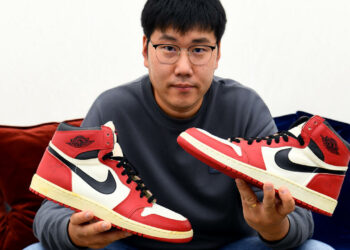 Rare sneakers on show in Melbourne