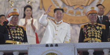 Kim vows to bolster nuke capability during parade