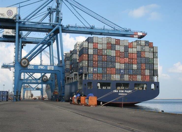 30 container, cargo ships handled at Damietta Port 2 - Egyptian Gazette 30 container, cargo ships handled at Damietta Port 1 - Egyptian Gazette