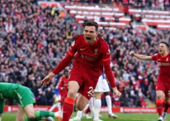 Liverpool wins derby, dumps Everton into EPL relegation zone
