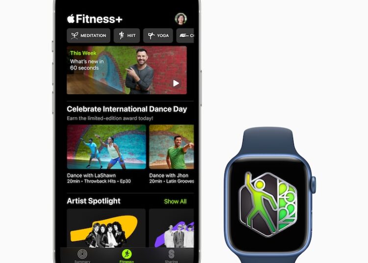Apple Fitness+ adds new dance workouts 1 - Egyptian Gazette Apple Fitness+ offers more dance workout options this month in conjunction with International Dance Day.