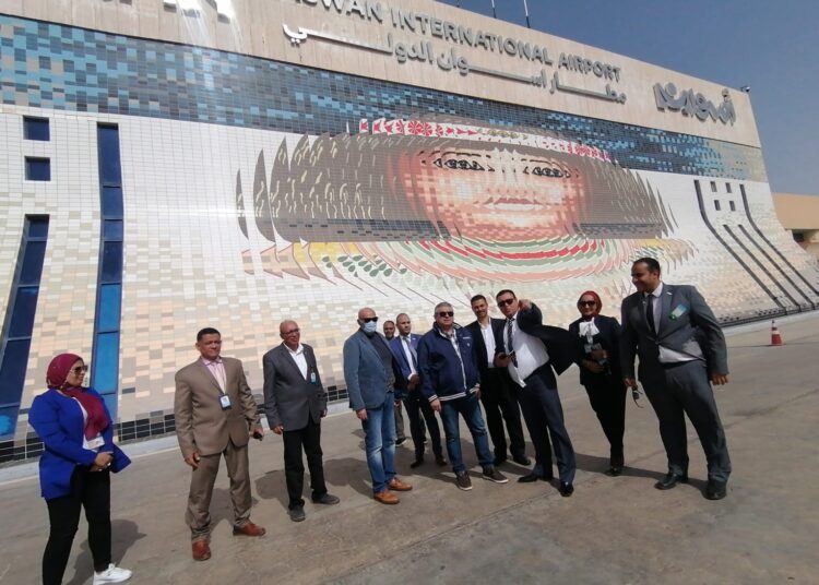 Security, Environmental Inspection Committee inspects Abu Simbel, Aswan airports 1 - Egyptian Gazette