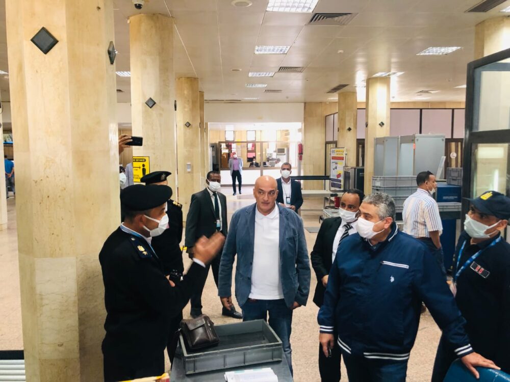 Security, Environmental Inspection Committee inspects Abu Simbel, Aswan airports 5 - Egyptian Gazette