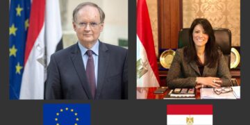 International co-operation min. hails strategic relations with EU 1 - Egyptian Gazette International co-operation min. hails strategic relations with EU