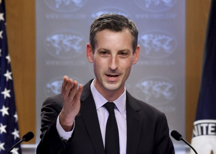 State Department spokesman Ned Price