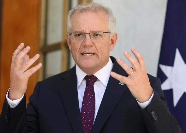 Australia to send armored vehicles to Ukraine after request 1 - Egyptian Gazette Australian Prime Minister Scott Morrison s