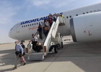 Luxor airport receives first Galistair flights from Madrid