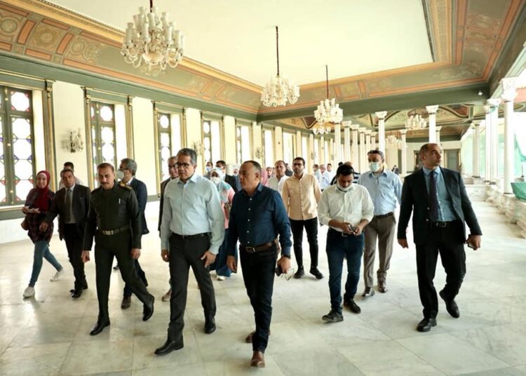 Tourism min. inspects renovation of Prince Mohamed Ali Palace in Shubra El Kheima 1 - Egyptian Gazette