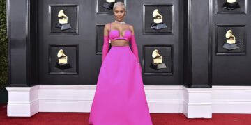 Saweetie, Haddish lead Grammys red carpet in pink, sparkle