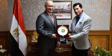 Youth min. stresses keenness on bolstering co-operation with Canada 1 - Egyptian Gazette Youth min. stresses keenness on bolstering co-operation with Canada