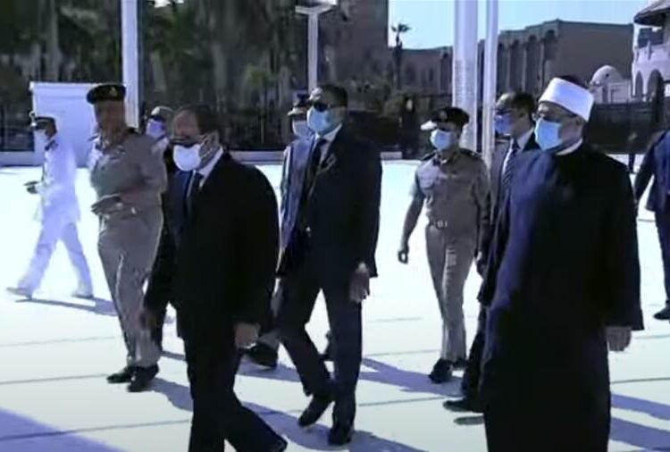 Sisi to inaugurate renovated Hussain Mosque Wednesday 1 - Egyptian Gazette