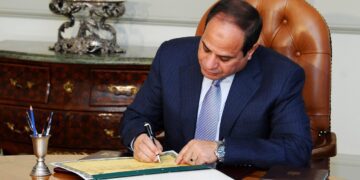 Presidential decree on renewal of appointment of Saleh Abdel Rahman as CAOA head