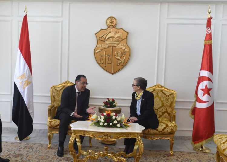 Egyptian-Tunisian Economic Forum kicks off in Tunis 1 - Egyptian Gazette The Egyptian-Tunisian Economic Forum kicked off here evening in the presence of Egyptian Prime Minister Mostafa Madbouly and his Tunisian counterpart Najla Bouden.