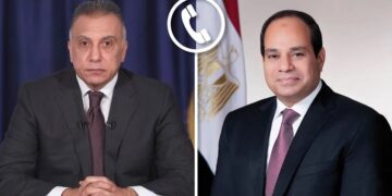 President Sisi greets Iraqi PM on Eidul Fitr