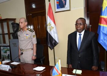 Egypt’s defense minister back home after official visit to DR Congo