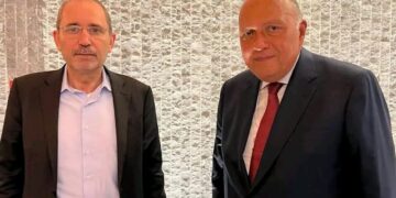 Shoukry, Safadi praise level of distinguished Egyptian-Jordanian ties 1 - Egyptian Gazette Shoukry, Safadi praise level of distinguished Egyptian-Jordanian ties