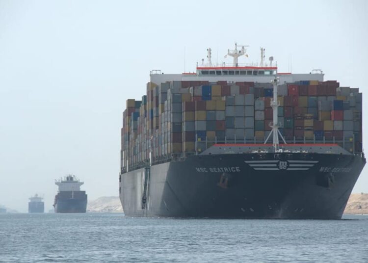 Suez Canal's revenues hit record high in April 1 - Egyptian Gazette