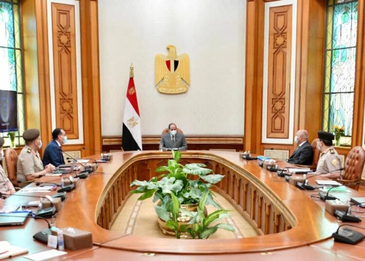 Sisi Follows-up on National Projects for Agricultural Production and Land Reclamation 1 - Egyptian Gazette