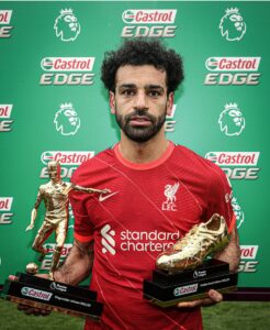 Salah ends Premier League with Golden Boot and Playmaker awards 3 - Egyptian Gazette Salah ends Premier League with Golden Boot and Playmaker awards 2 - Egyptian Gazette