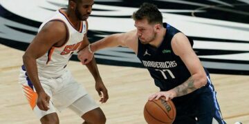 Doncic, Mavericks cruise past Suns 113-86