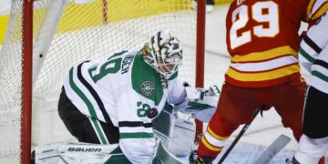 Oettinger lifts Stars over Flames 2-0