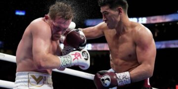 Dmitry Bivol humbles Canelo Alvarez to retain WBA title