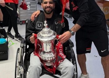 After FA Cup win, Salah welcomes Zakaria to Liverpool dressing room