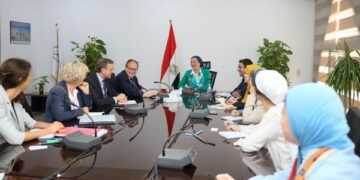 Fouad, EIB official discuss joint co-operation 1 - Egyptian Gazette Fouad, EIB official discuss joint co-operation