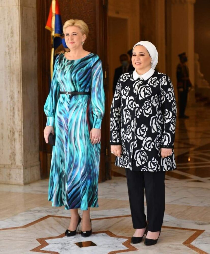 Mrs Sisi probes with Polish president's wife means to empower youth, women 4 - Egyptian Gazette Mrs Sisi probes with Polish president's wife means to empower youth, women 3 - Egyptian Gazette