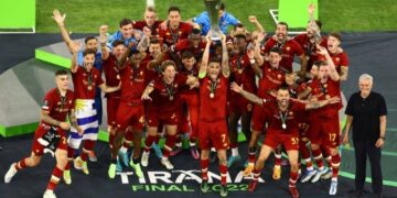 Zaniolo goal earns Roma first Europa Conference League title 1 - Egyptian Gazette Zaniolo goal earns Roma first Europa Conference League title