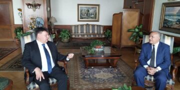 Irrigation min., WMO chief discuss boosting co-operation in water resources