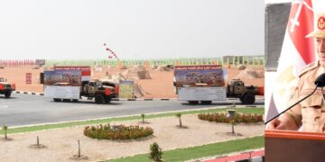 Egypt’s Army chief of staff witnesses practical demonstration by Central Military Zone unit