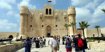 23,000 nationals, tourists visit Alexandria Qaitbay Citadel during Eid holiday